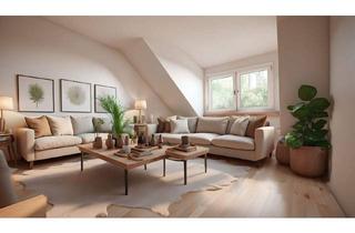 Wohnung kaufen in 60385 Frankfurt, Frankfurt am Main - 3Z DG-Wohnung mit kleinem Garten direkt am Ostpark, nähe EZB!