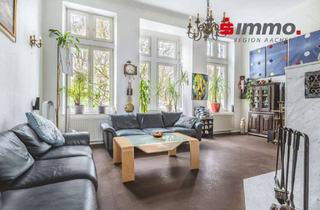 Wohnung kaufen in 52064 Aachen, Altbaujuwel über 2 Ebenen mit schöner Terrasse und eigenem Garten am inneren Grabenring