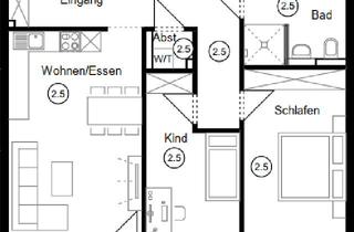 Wohnung mieten in Marshallstraße 36, 48291 Telgte, Attraktive 2,5-Zimmer Wohnung mit Balkon im 1. OG in Telgte