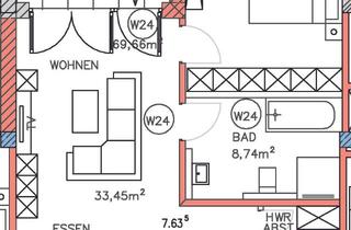 Wohnung mieten in Erhartinger Straße 77, 84513 Töging, Ruhige 2 - Zimmer - Wohnung