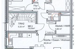 Wohnung mieten in 48329 Havixbeck, Schöne 3-Zimmer-Wohnung mit Loggia in ruhiger Wohnlage