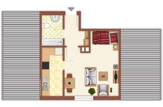 Wohnung mieten in Akazienweg, 75417 Mühlacker, Ruhiges 1-Zimmer-Appartment direkt am Waldrand Mühlacker Heidewäldle