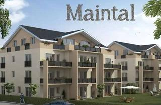 Wohnung mieten in Westerwaldstraße, 63477 Maintal, Moderne 2-Zimmer Wohnung mit Balkon und Einbauküche und gehobener Innenausstattung