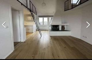 Lofts mieten in Elisabethstraße 115, 40217 Unterbilk, Dachgeschoss Maisonette-Loft-Wohnung mit Rheinturm-Blick in Kö & Medienhafennähe