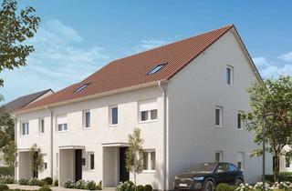 Haus kaufen in Pellwormer Str. 13, 64839 Münster, Familienfreundliches Neubau-Reihenendhaus auf großzügigem Eckgrundstück