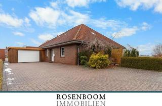 Haus kaufen in 26629 Großefehn, Moderner Wohnkomfort im Bungalowstil auf großzügigem Eigentumsgrundstück