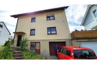 Haus kaufen in Lessingstr. 16, 97990 Weikersheim, Zweifamilienhaus mit viel Potenzial in bevorzugter Lage von Weikersheim