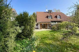Haus kaufen in 82281 Egenhofen, DHH mit Bergblick zum Selbstbezug