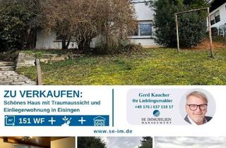 Haus kaufen in 75239 Eisingen, Schönes Haus mit Traumaussicht, Einliegerwohnung, schönem Garten und Garage zu verkaufen!!