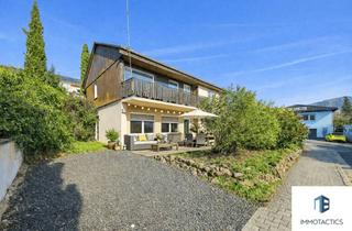 Einfamilienhaus kaufen in 55585 Norheim, Gepflegtes Einfamilienhaus in Hanglage mit zwei Wohnebenen, Balkon, Terrasse und Garten in Norheim