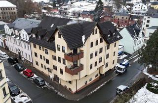 Wohnung kaufen in 08485 Lengenfeld, Kapitalanlage: Vermietete 2-Raum-Wohnung mit Aufzug und Balkon!