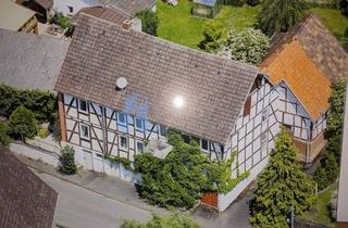 Doppelhaushälfte kaufen in 34479 Breuna, Perfekt für den Handwerker! Zwei DHH in Fachwerkbauweise im teilweise sanierungsbedürftigen Zustand