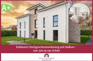 Wohnung kaufen in 24376 Kappeln, Exklusive Dachgeschosswohnung mit Balkon - nur 500 m zur Schlei