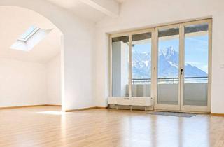 Wohnung kaufen in 82467 Garmisch-Partenkirchen, Panoramablick & urbanes Wohnen – Dachgeschoss mit alpiner Weite und einzigartigem Raumgefühl
