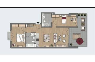 Wohnung mieten in Heidestraße 21, 10557 Berlin, 3-Zimmer-Wohnung mit Terrasse, Balkon und Gartenmitbenutzung in Europacity