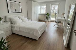 Wohnung mieten in Josef-Priller-Straße 15, 86159 Universitätsviertel, Hochwertige WG-Zimmer! Möbliert mit Balkon und Terrasse