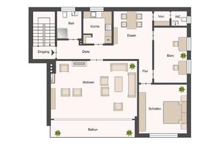 Wohnung mieten in 47533 Kleve, Zentralgelegene 3-Zimmer Wohnung in Kleve zu vermieten