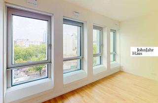 Wohnung mieten in Kurfürstenstraße 72-74, 10787 Tiergarten, 1-Zimmer-Neubauwohnung mit Parkett, EBK & Aufzug im John Jahr Haus mit Blick über Berlin in dire...