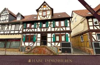 Haus kaufen in 63654 Büdingen, Habl Immobilien - Fachwerkhaus in historischer Altstadtlage von Büdingen zu verkaufen