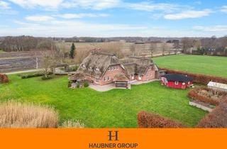Haus kaufen in 26624 Südbrookmerland, Exklusives Reetdach-Anwesen auf traumhaften Grundstück in absoluter Alleinlage
