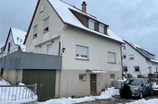 Einfamilienhaus kaufen in Beethovenstraße 20, 74199 Untergruppenbach, freistehendes Einfamilienhaus mit großem Schuppenanbau in Untergruppenbach