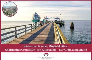 Grundstück zu kaufen in 23743 Grömitz, Küstennah & voller Möglichkeiten: Charmantes Grundstück mit Altbestand – nur 500m zum Strand!