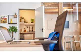 Büro zu mieten in 04229 Plagwitz, Offene Arbeitsplätze 1: Sonniges, voll ausgestattetes 24/7-Büro in Leipzig