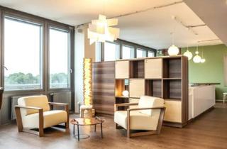 Büro zu mieten in 50670 Altstadt-Nord, Kölnturm-Büro L: Flexibel, möbliert, 24/7 – Mediapark-Topadresse