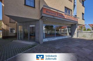 Gewerbeimmobilie kaufen in 72379 Hechingen, Ladenlokal und Backstube