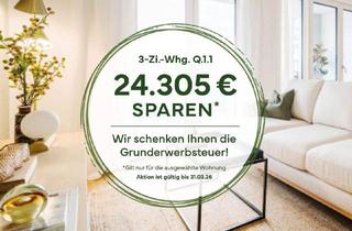 Wohnung kaufen in Stadion-Anlage 9, 68782 Brühl, Brühl - Neujahrsvorteil sichern | Helle 3-Zimmer-Wohnung mit sonniger Westloggia