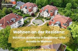 Wohnung kaufen in 99425 Parkvorstadt, Wohnen an der Residenz: Stilvolles Ambiente in begehrter Villa Amalia in Weimar
