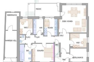 Wohnung mieten in 49186 Bad Iburg, Barrierefrei, sanierte 4-Zimmer Wohnung mit Garten im Zentrum von Bad Iburg