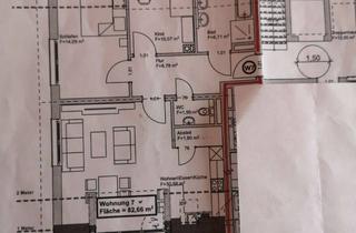Wohnung mieten in Am Kirchberg 10, 88410 Bad Wurzach, Moderne 3-Zimmer-Wohnung mit Balkon im idyllischen Arnach (Allgäu)