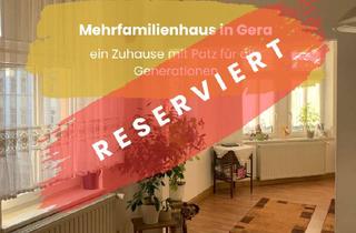 Mehrfamilienhaus kaufen in 07545 Gera, Zuhause in Gera – Charmantes Mehrfamilienhaus