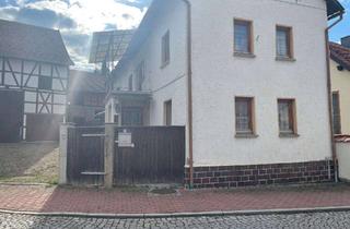Haus kaufen in Am Vorderbach 10, 99826 Bischofroda, Tierhalter aufgepasst: Resthof 5,5 Zimmer mit Stallungen und Weiden zu verkaufen