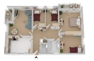 Wohnung mieten in Oerbker Berg, 29683 Bad Fallingbostel, Schöne 5 Zimmerwohnung