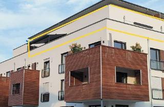 Wohnung kaufen in 94060 Pocking, Prov.frei!-Hochwertige 3-Zi.-Terrassenwohnung mit großer Dachterrasse, Küche, zentral