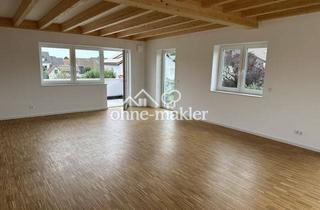 Penthouse mieten in 35396 Gießen, Gießen - Top 2,5 Zimmer-Penthouse mit Aufzug - stilvoll, nachhaltig, lichtdurchflutet, stadtnah
