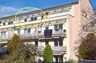Wohnung mieten in Am Rüppurrer Schloss 32, 76199 Rüppurr, Helle 2-Zimmer Dachgeschosswohnung mit großem Süd-Balkon in Karlsruhe - Rüppurr