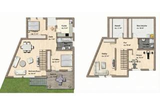 Wohnung mieten in 63128 Dietzenbach, Helle 5-Zimmer-Maisonette-Wohnung mit Balkon und Garten in zentraler Lage von Dietzenbach