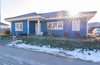 Haus kaufen in 15838 Am Mellensee, Skandinavisch. Ebenerdig. Energieeffizienz A+. Lichtdurchfluteter Bungalow mit Kamin und Südterrasse