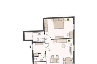 Wohnung mieten in Schlörstraße, 80634 Neuhausen-Nymphenburg, Möbliert: Sehr schöne Dachgeschoss-Whg. mit Lift in einem sanierten Altbau mitten in Neuhausen