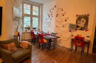 Wohnung mieten in Pflügerstraße 25, 12047 Neukölln, Möbliert & Befristet (31.3.27): Geräumige 4-Zimmer Wohnung mit Balkon in Berlin-Neukölln (WG mögl)