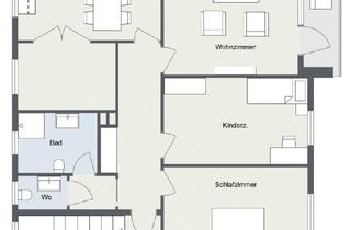Wohnung mieten in Im Koch 19, 92711 Parkstein, Helle 3-Zimmer Wohnung mit Balkon und Garage in Parkstein