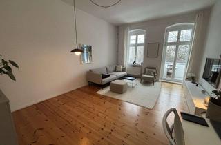 Immobilie mieten in Schönhauser Allee, 10439 Prenzlauer Berg, 26m² möbliertes Zimmer mit Balkon | Pendler-WG | Nahe S/U Schönhauser Allee