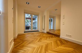 Wohnung kaufen in 10247 Friedrichshain, Wunderschöne Remisen Neubau-Gartenwohnung mit Terrasse. Im Hinterhaus eines gepflegten Altbaus