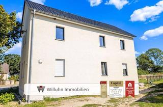 Haus mieten in Krostitzer Straße, 04509 Schönwölkau, Hochwertig saniert: Zweifamilienhaus mit Terrasse, Garten und Fußbodenheizung | Idyllische Lage!