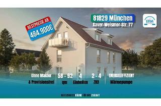 Wohnung kaufen in Xaver-Weismor-Straße 77, 81829 Trudering-Riem, ++BESTPREIS MIT KFW-Förderung++ 4 ZKB MIET-/ENERGIESPAREND