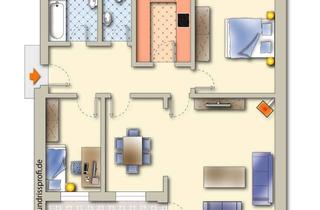 Wohnung kaufen in 27474 Cuxhaven, Attraktive 3-Zimmer-Wohnung in ruhiger Lage von Cuxhaven