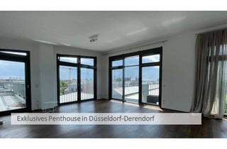 Penthouse mieten in 40476 Derendorf, Düsseldorf-Derendorf: Edle Penthouse-Wohnung mit Terrasse und 270 Grad-Blick